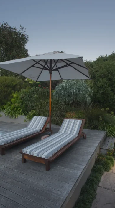 pool area, kanonkop house, knysna, south africa