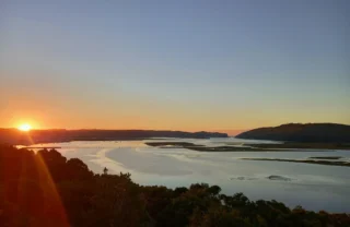sunrise, kanonkop house, knysna, south africa