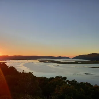 sunrise, kanonkop house, knysna, south africa