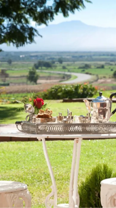 luxury room view la plume south africa