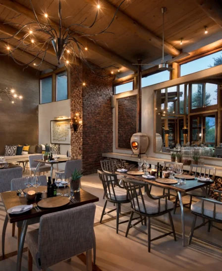 dining area, marataba safari lodge, marakele national park, south africa