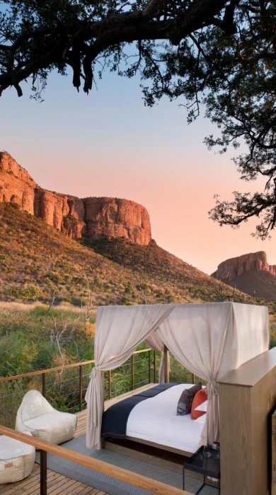 star beds, marataba safari lodge, marakele national park, south africa