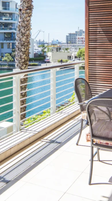 Luxury one bedroom apartment view