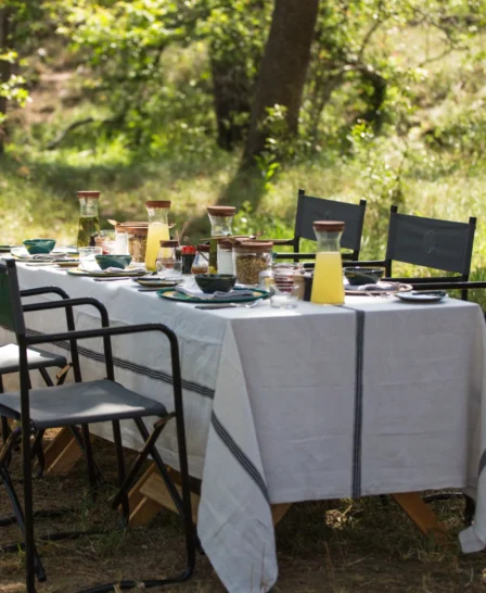 silvan safari lodge bush breakfast south africa yellow zebra safaris