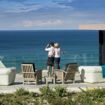 Morukuru Ocean House view from roofterrace