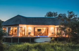 Tintswalo Lodge suite exterior