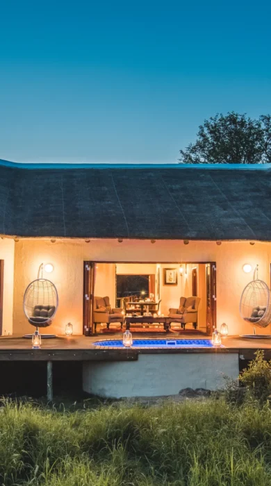 Tintswalo Lodge suite exterior