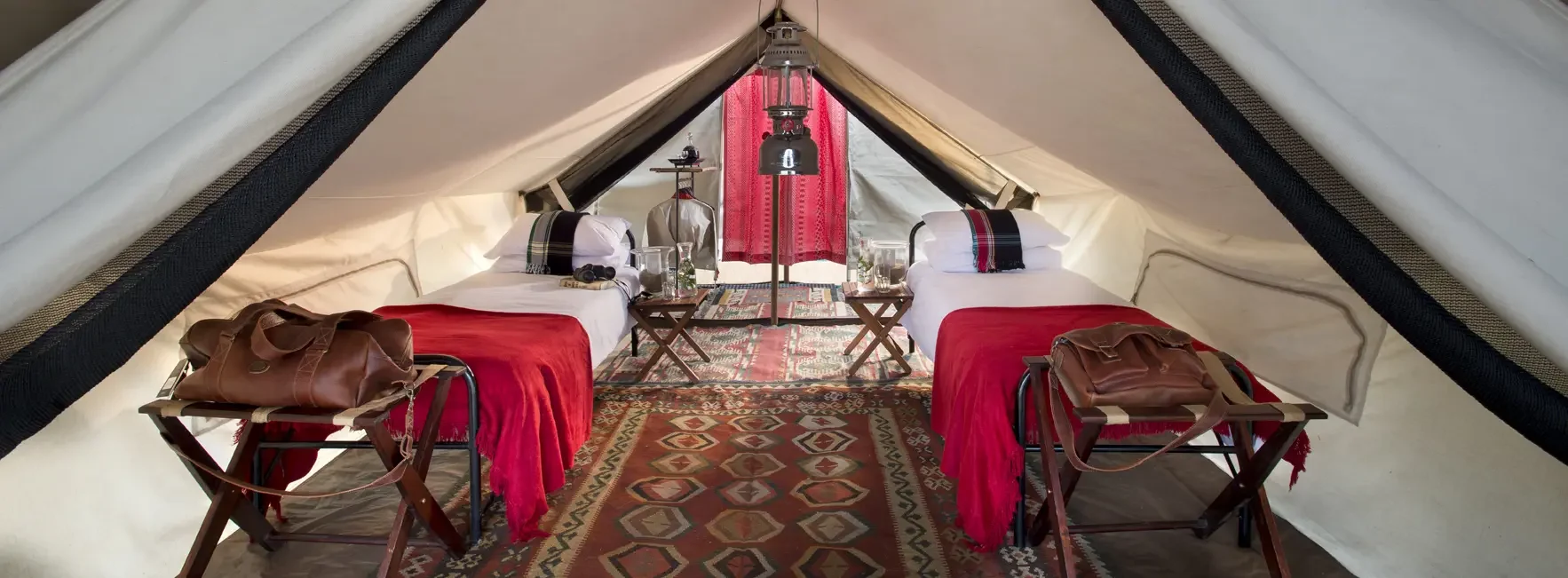 Tanda Tula Field Camp Twin Room