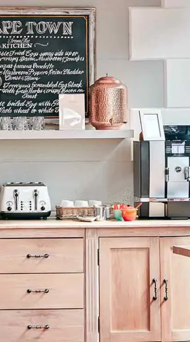 breakfast, trevoyan guesthouse, cape town, south africa