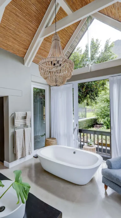 grand suite bathroom, future found sanctuary, cape town, south africa