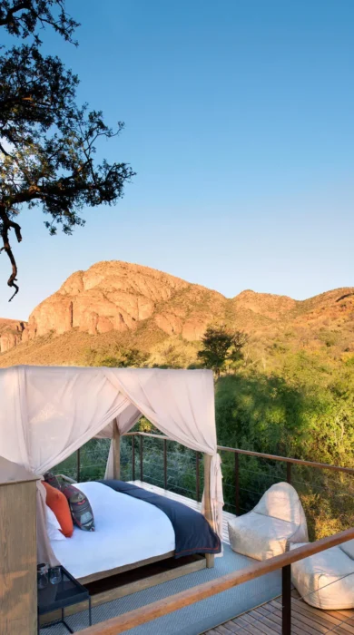 treehouse, marataba mountain lodge, marakele national park, south africa