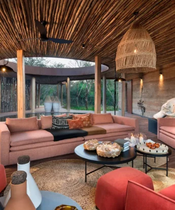 lounge area, andBeyond Phinda Homestead, south africa