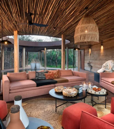 lounge area, andBeyond Phinda Homestead, south africa
