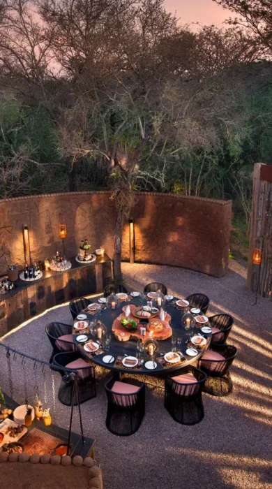 outdoor dining, andBeyond Phinda Homestead, south africa