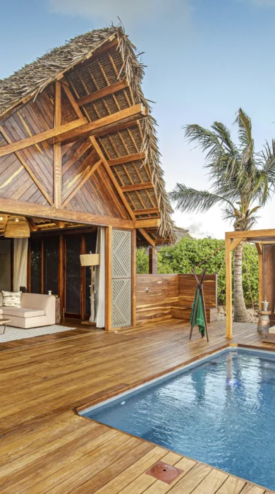 Villa Deck with pool, Banyan Tree Ilha Caldeira, Mozambique