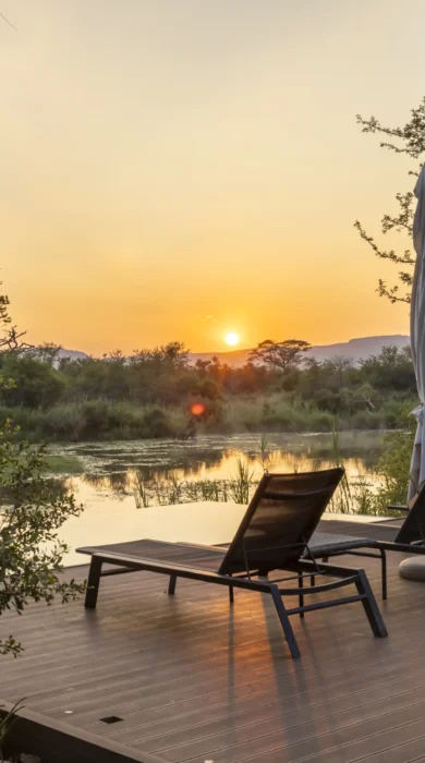 Deck, Marataba Residence, Marakele National Park, South Africa