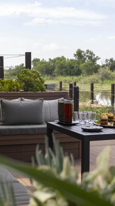 Afternoon Tea, Marataba Residence, Marakele National Park, South Africa