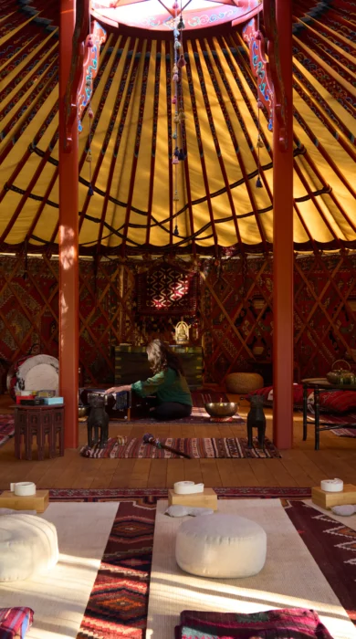 Yurt Yoga, Sterrekopje, Franschhoek, South Africa