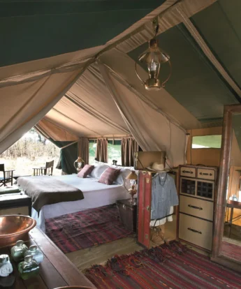 Bedroom, Selinda Exploreres Camp, The Linyanti, Botswana