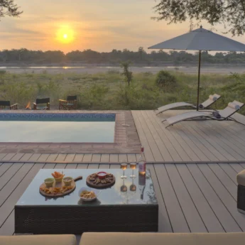 Pool Deck, Flatdogs Camp, South Luangwa NP, Zambia